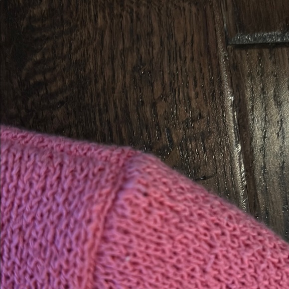 Zara Pink Knit Cardigan with Buttons - Picture 5 of 8